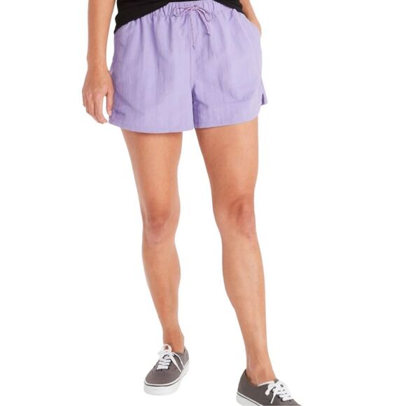 Marmot Juniper Springs 3” Shorts - Size Large - Violet Paisley - Picture 1 of 6